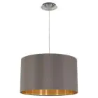 Eglo Pendel Lampe Maserlo Stål Satin Nikkel | Egnet til E27