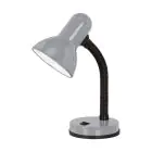 Eglo Bordlampe Basic 1 Stål Sølv | IP20 - Egnet til 1x E27 