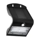 Eglo Vægbelysning Lamozzo Solar Sort 3W 440lm - 830-840 CCT | IP54 - Bevægelses- og Lyssensor