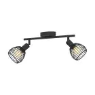 Eglo Loftlampe Sonni Stål Sort | IP20 - Egnet til 2x E14 