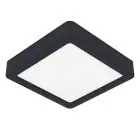Eglo Loftlampe Fueva 6 Plast  Sort 7W 1100lm - 827-840-865 CCT