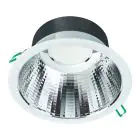 Philips LED downlight Coreline DN142B Aluminium Hvid 19.2W 2300lm 60D - 840 kold hvid | Udsnit 200mm - IP20 - UGR