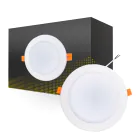 Bright Choice LED Downlight 18W 1620lm 120D - 840 Kold Hvid | Udsnit 175mm - Erstatter 2x18W